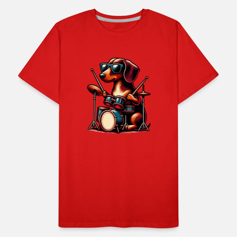 Dachshund Drummer Wiener Dog Design