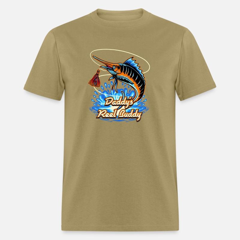 Daddys Reel Buddy Fishing Dad Fisherman Father