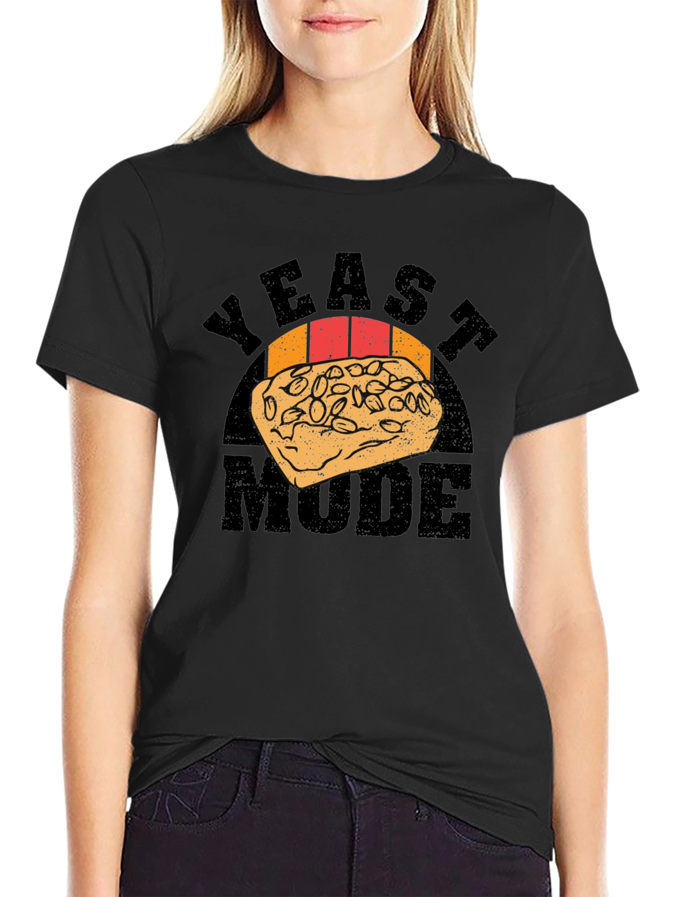 Yeast Mode Graphic Novelty Mens T-shirt