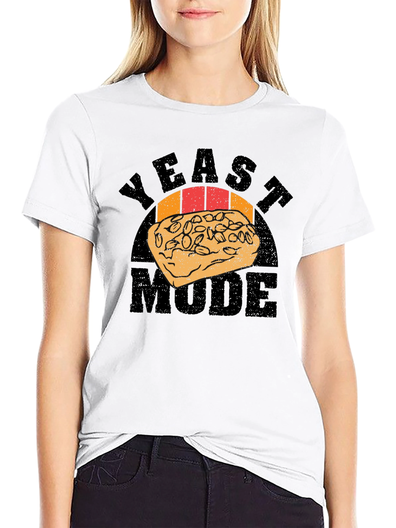 Yeast Mode Graphic Novelty Mens T-shirt