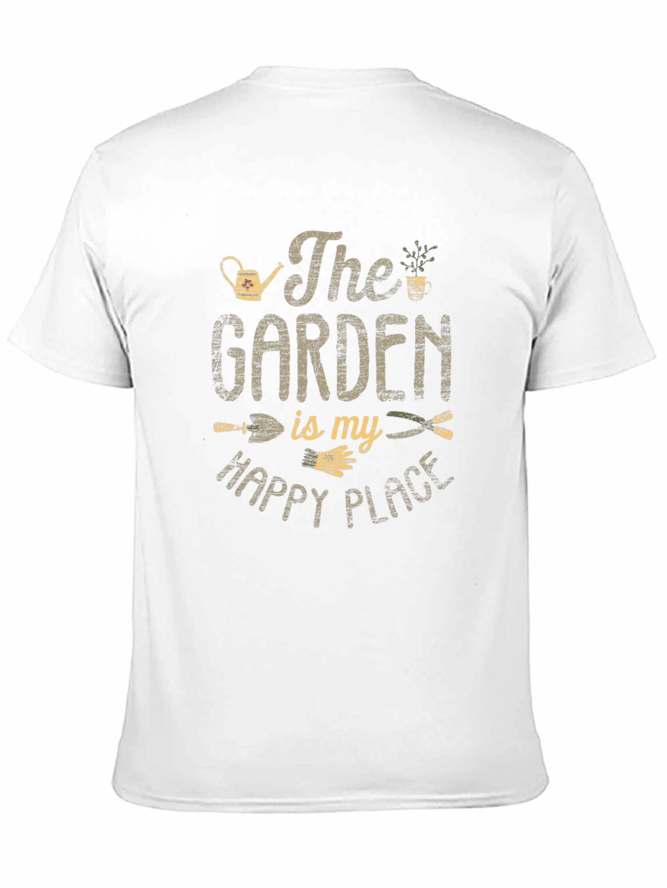 Gardening T-Shirt: The Garden Is My Happy Place