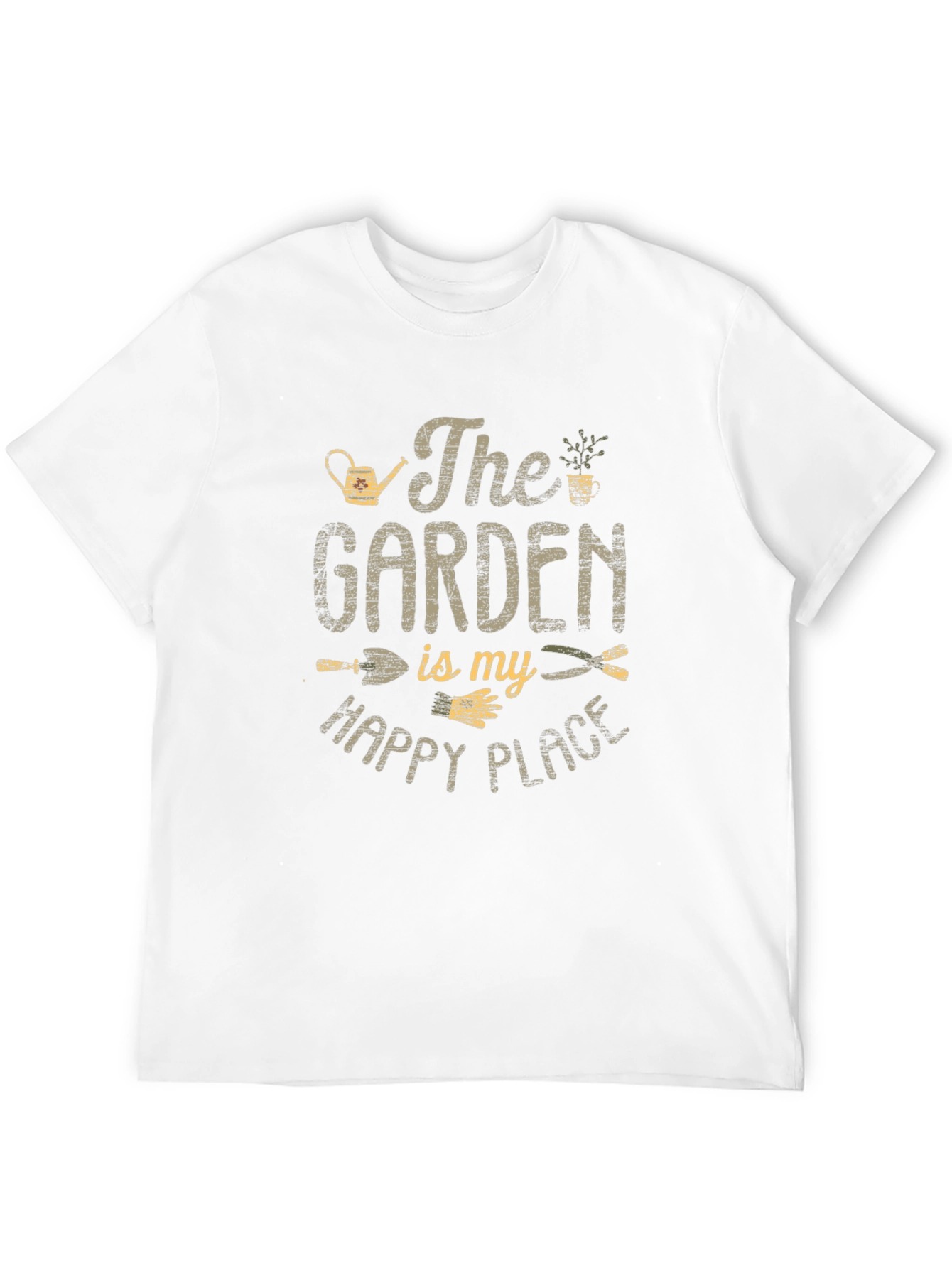 Gardening T-Shirt: The Garden Is My Happy Place