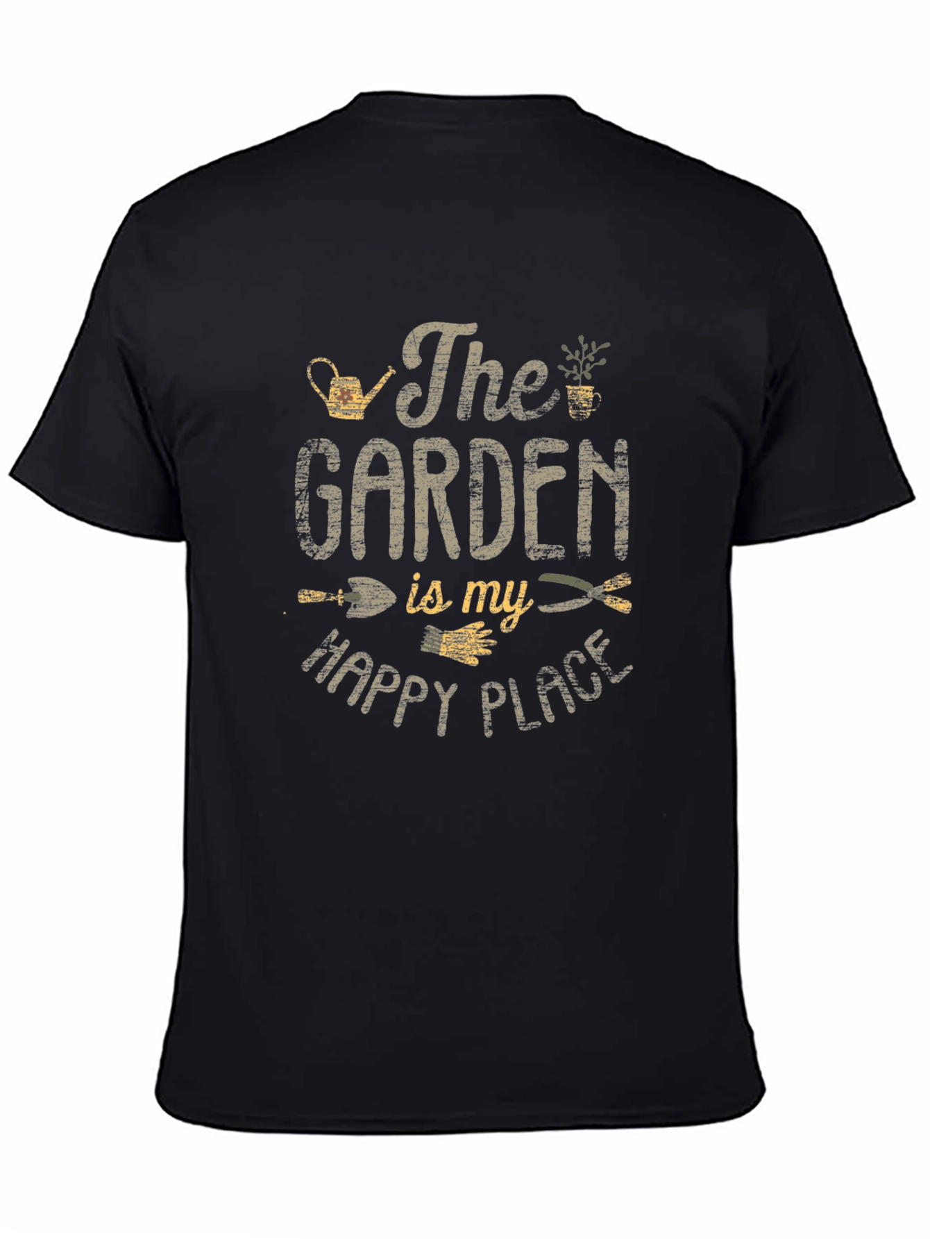 Gardening T-Shirt: The Garden Is My Happy Place