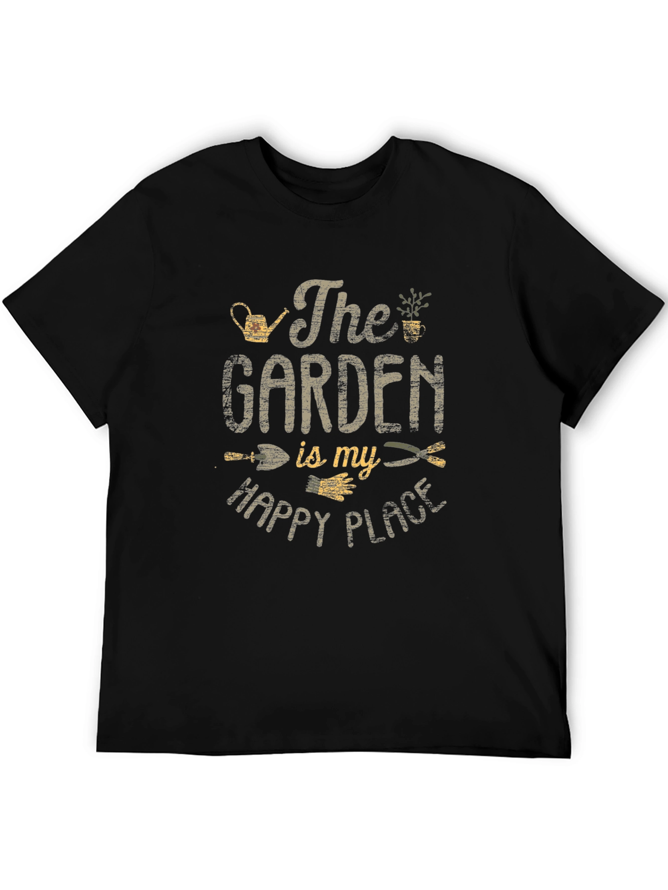 Gardening T-Shirt: The Garden Is My Happy Place