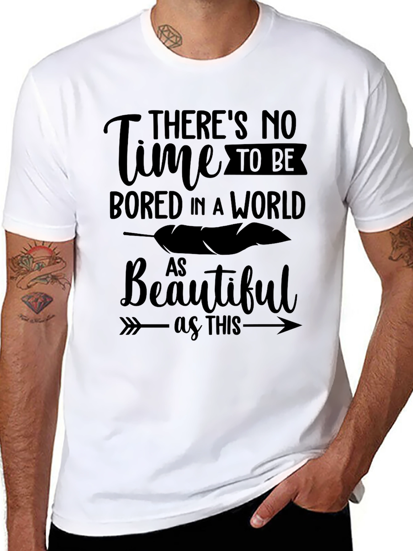 Theres No Time to be Bored T-Shirt