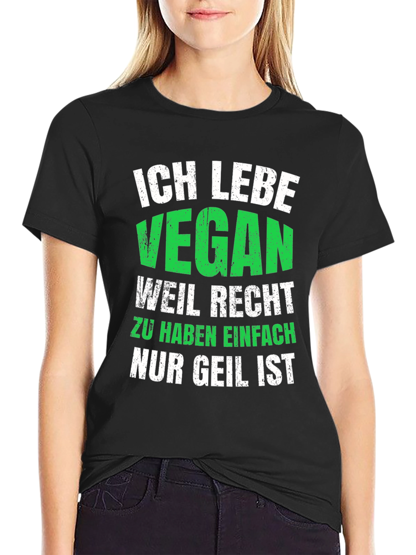 Ich Liebe Vegan T-Shirt - Vegan Lifestyle Tee