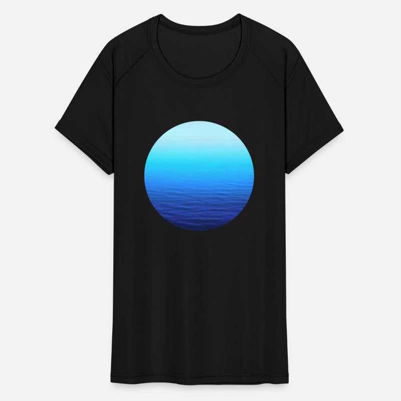 deep Blue water ocean