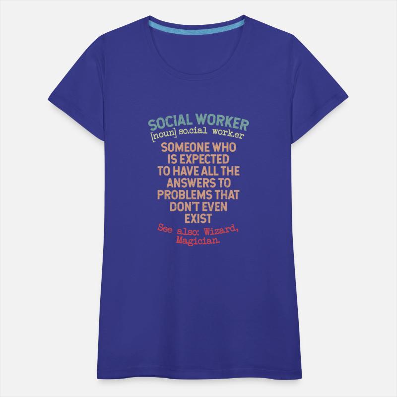 Definition Social Worker Gift for Women Social