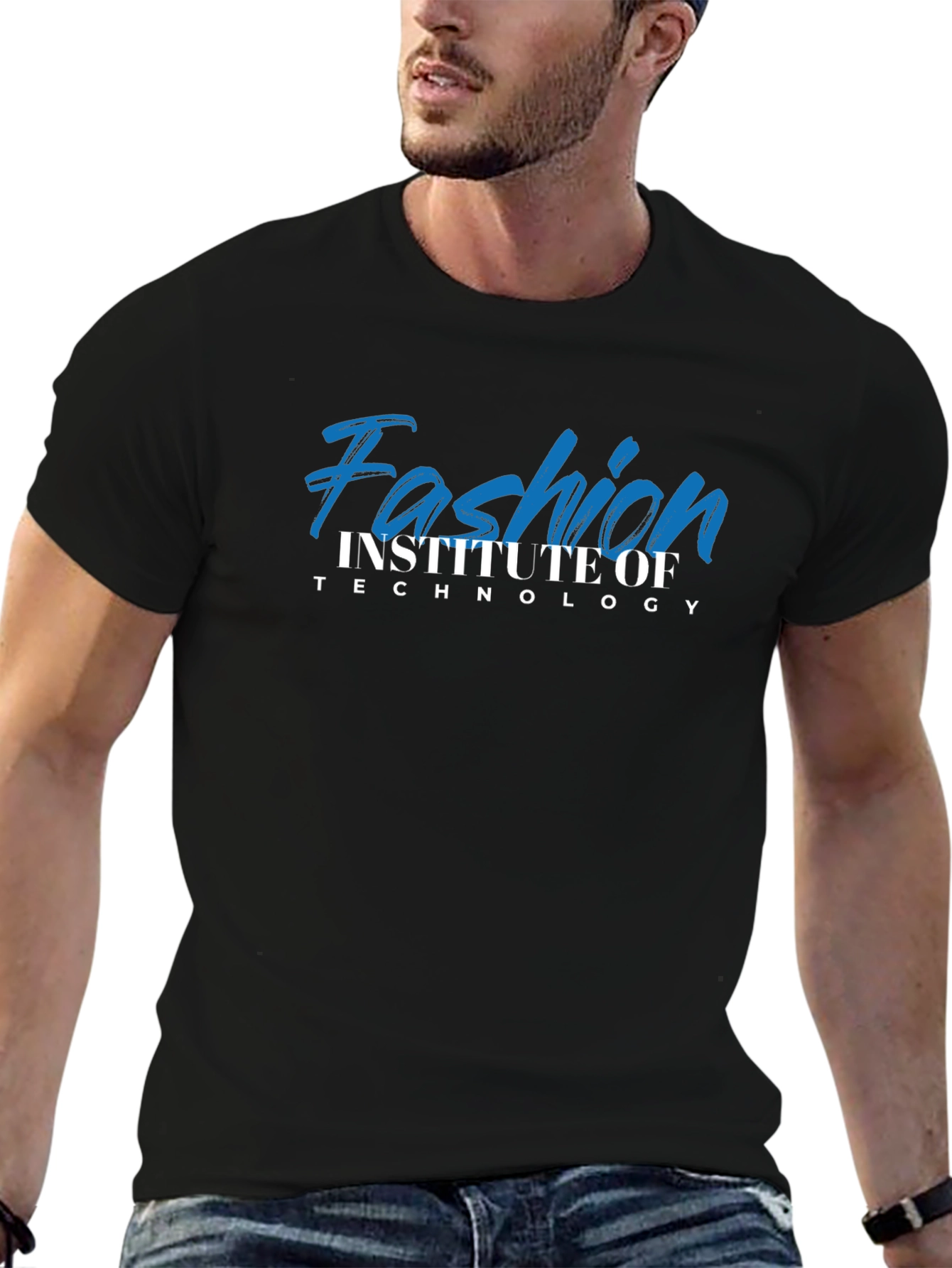 Fashion Institute of Technology Black T-Shirt