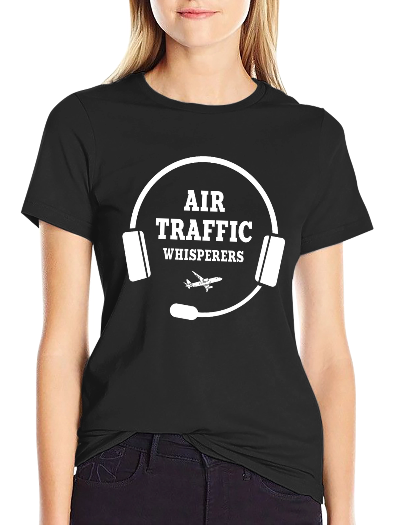 Air Traffic Whisperers T-Shirt Funny ATC Tee
