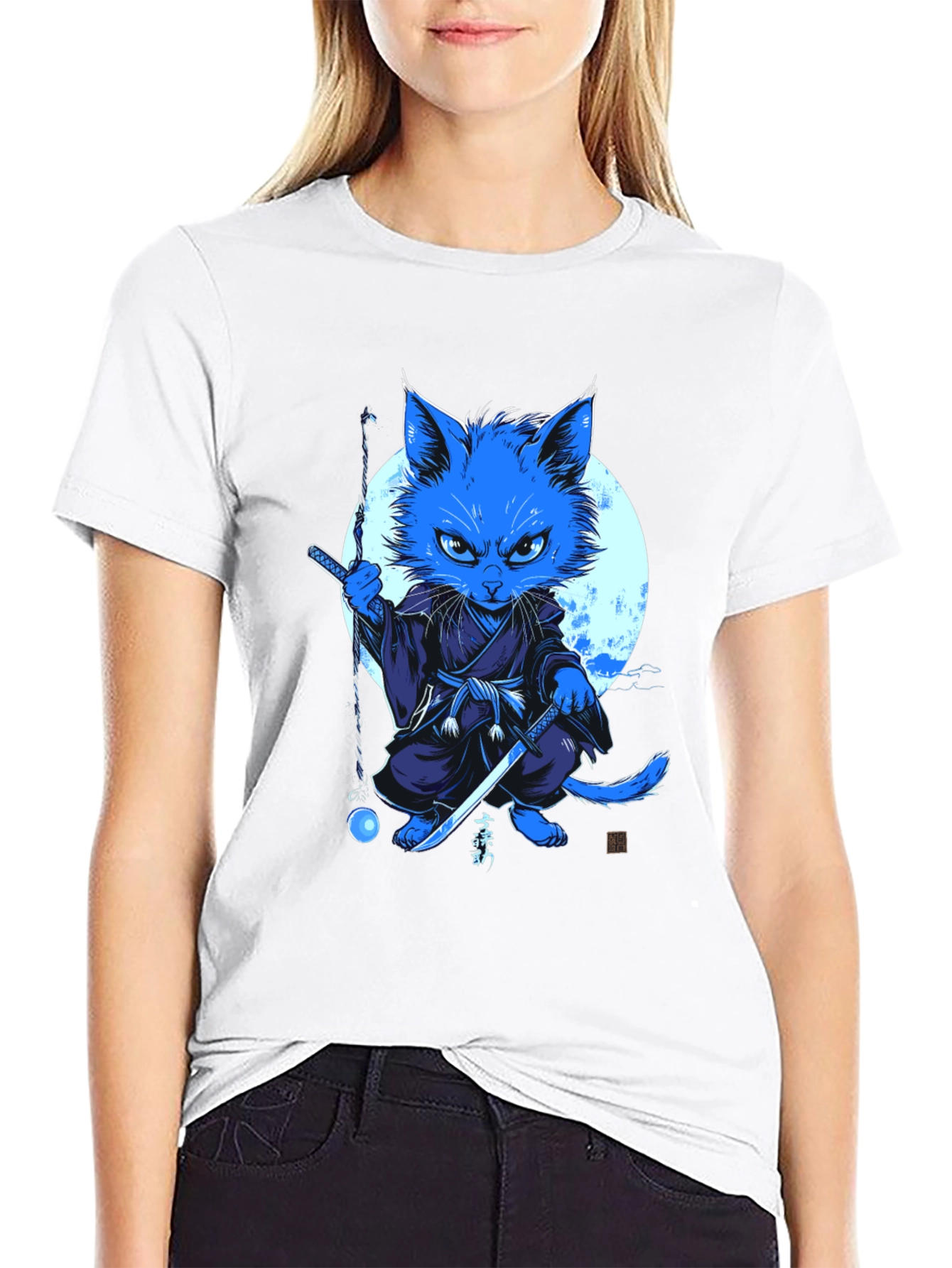 Ninja Cat T-Shirt - Unique Graphic Tee