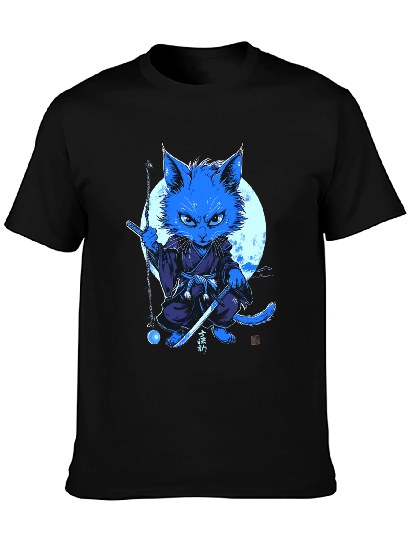 Ninja Cat T-Shirt - Unique Graphic Tee