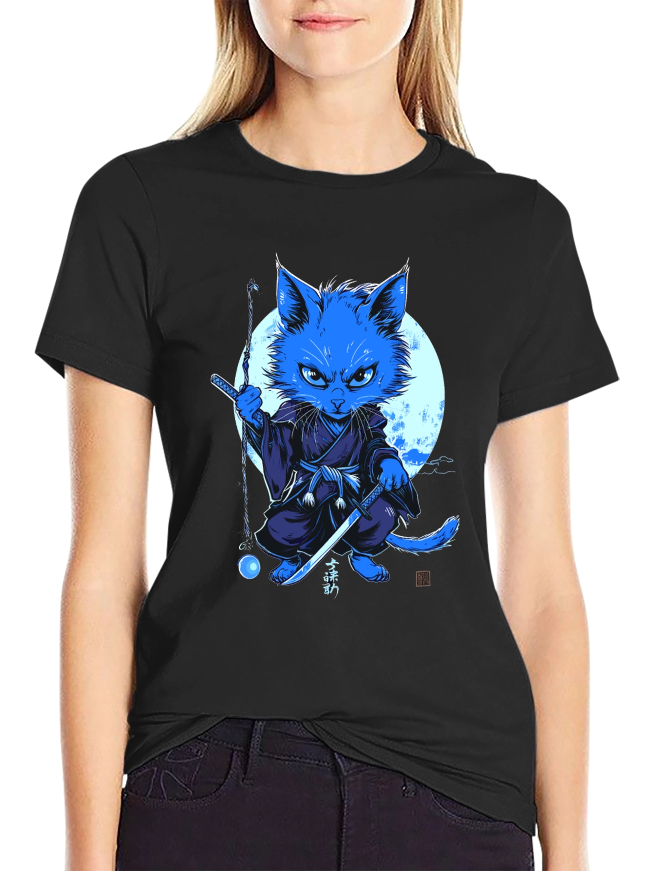 Ninja Cat T-Shirt - Unique Graphic Tee