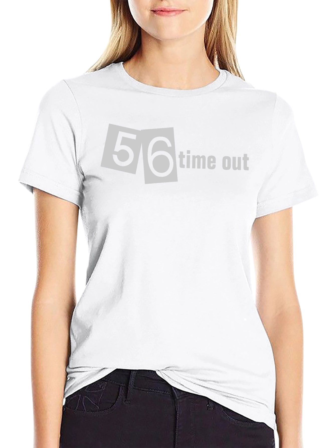 Time Out Black T-Shirt
