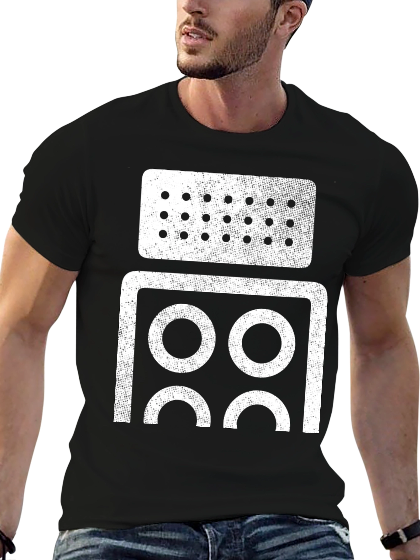 Retro Cooktop Graphic Tee - Bold & Unique!