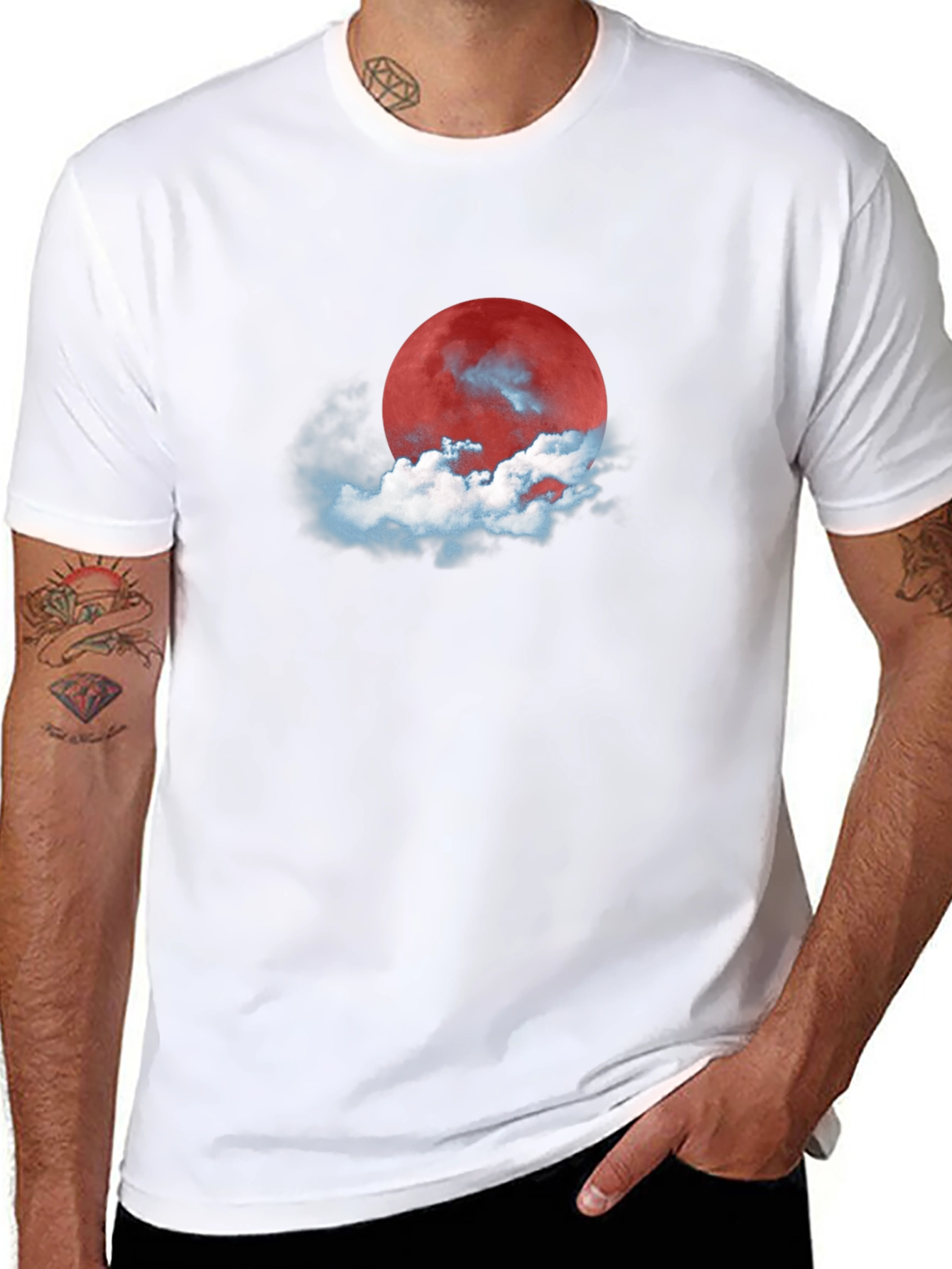 Blood Moon T-Shirt - Lunar Eclipse Graphic Tee
