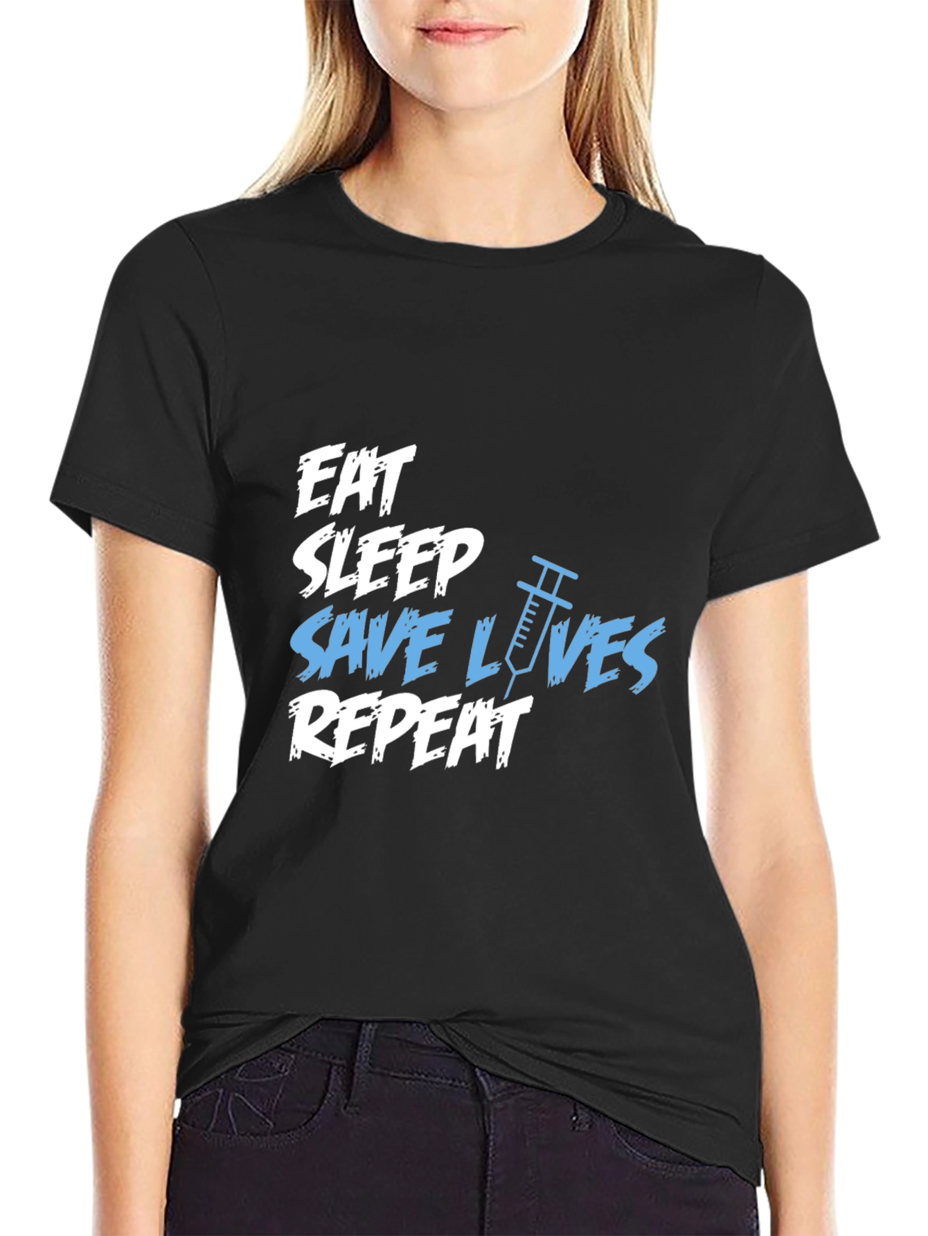 Eat Sleep Save Lives T-Shirt