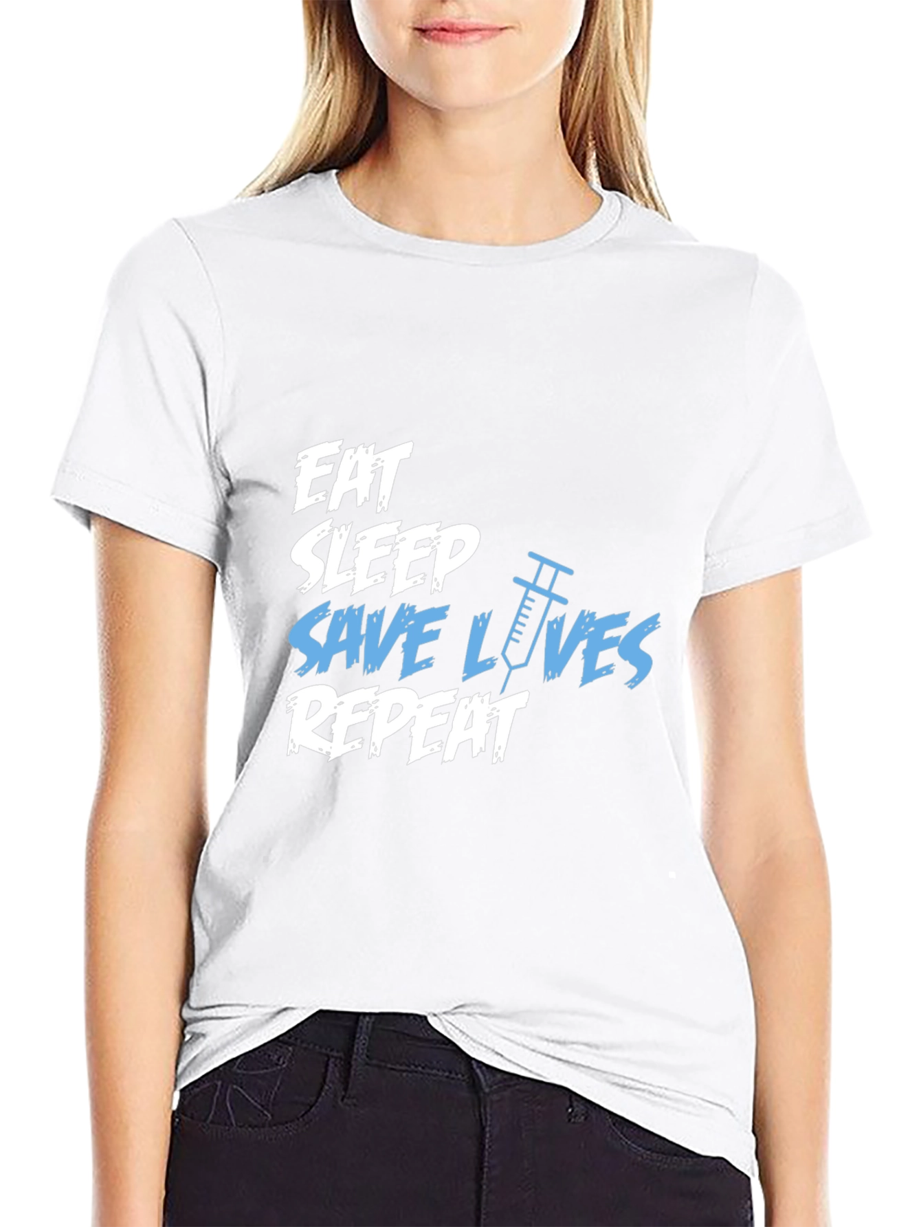 Eat Sleep Save Lives T-Shirt