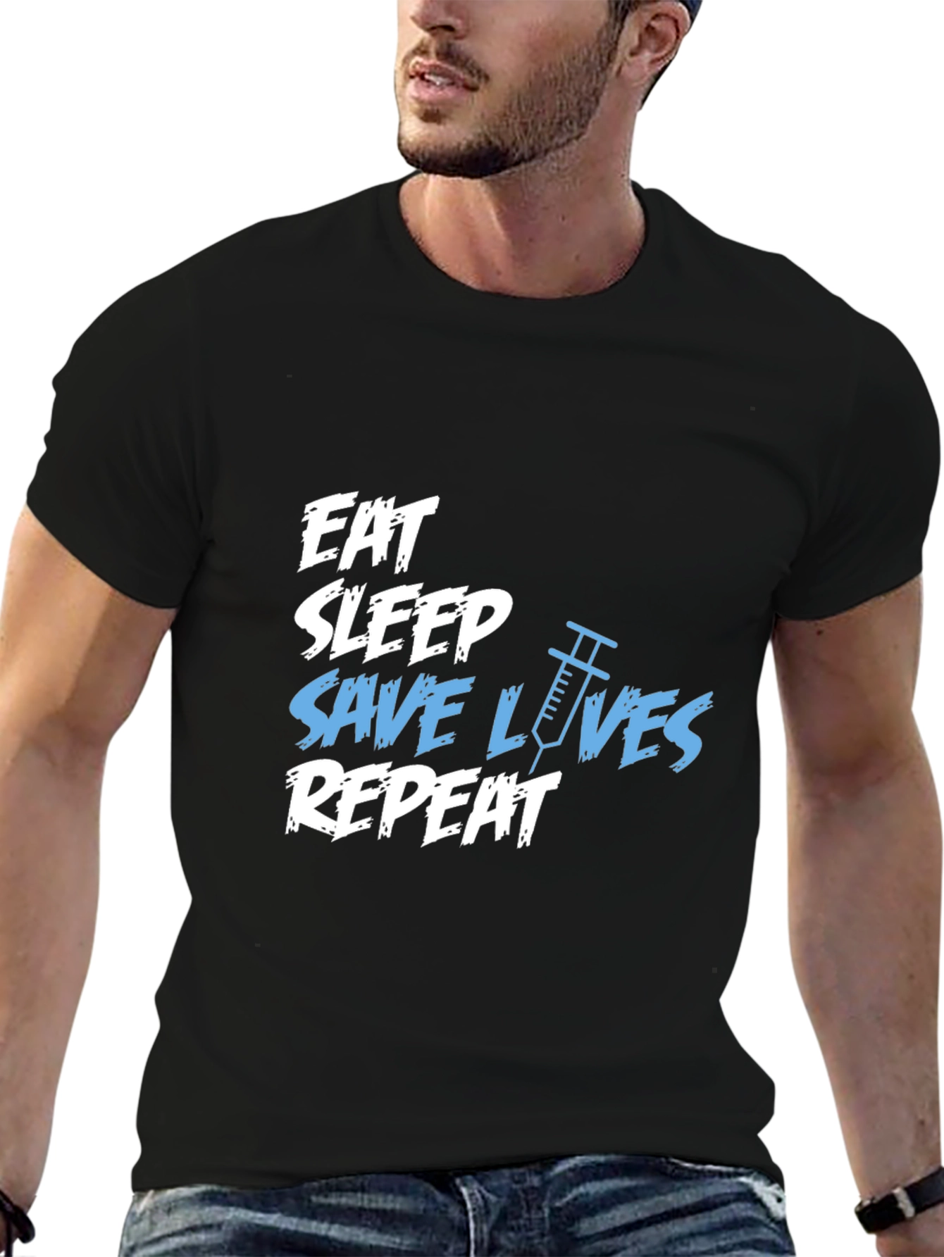 Eat Sleep Save Lives T-Shirt