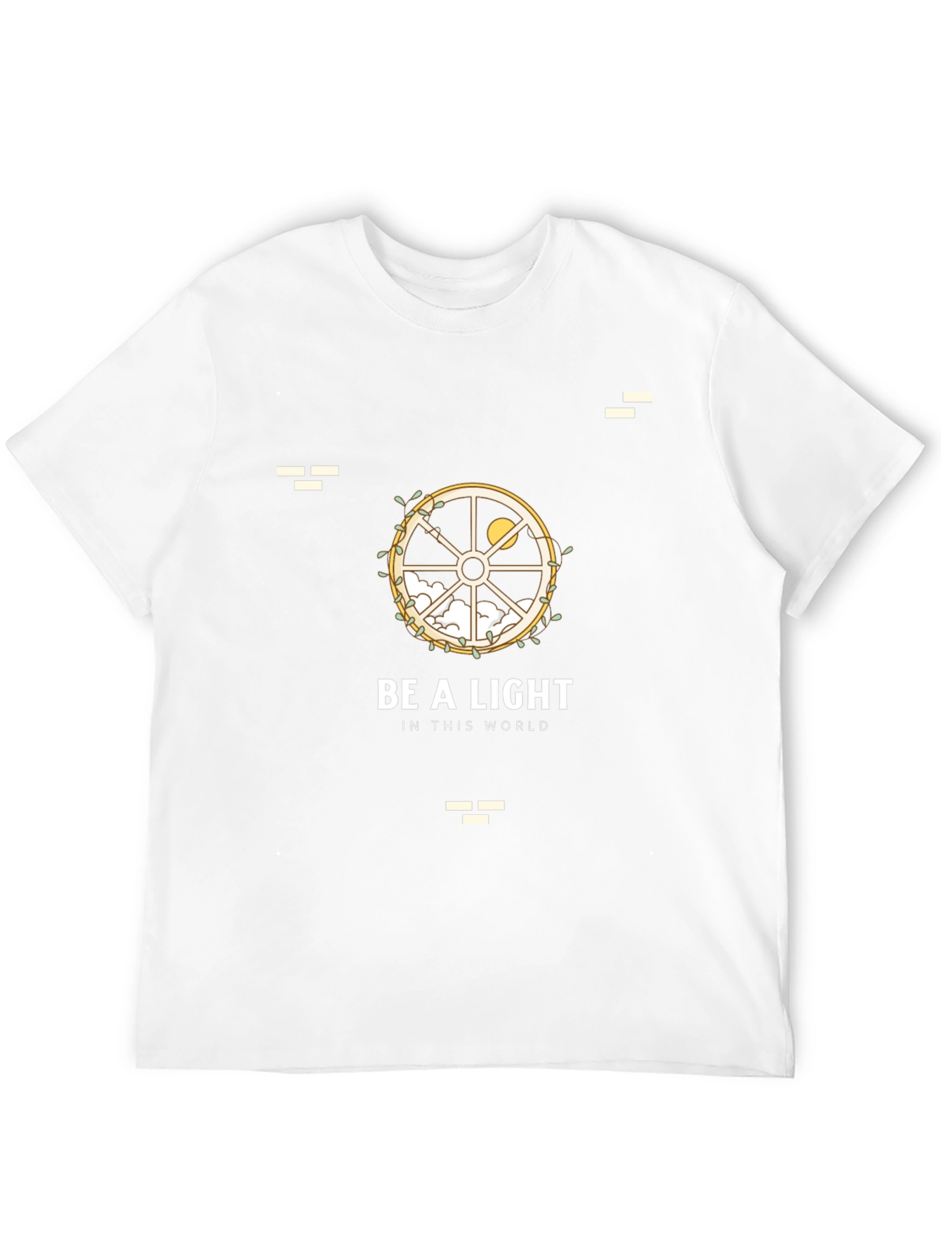Be A Light Graphic T-Shirt - Black