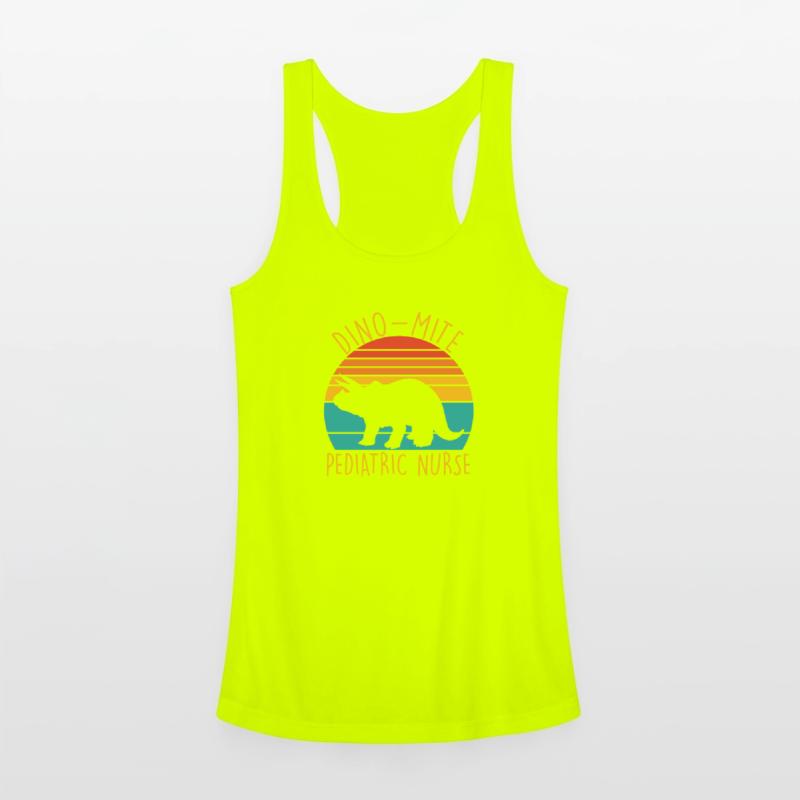 Dino-mite Pediatric Nurse Retro Apparel