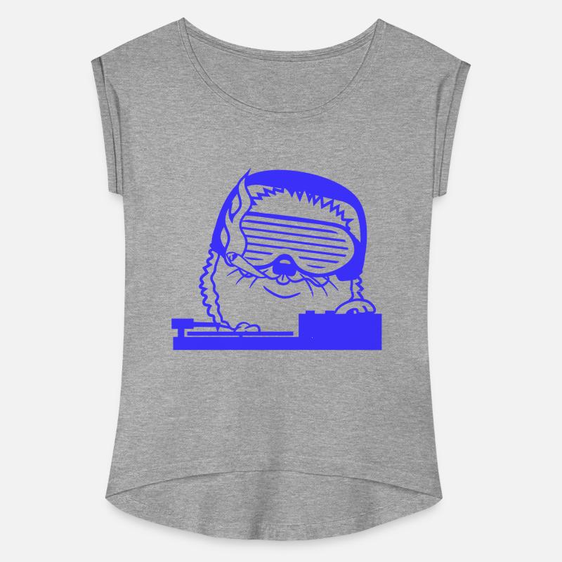 DJ Hedgehog Sunglasses Mixing Music Record Party