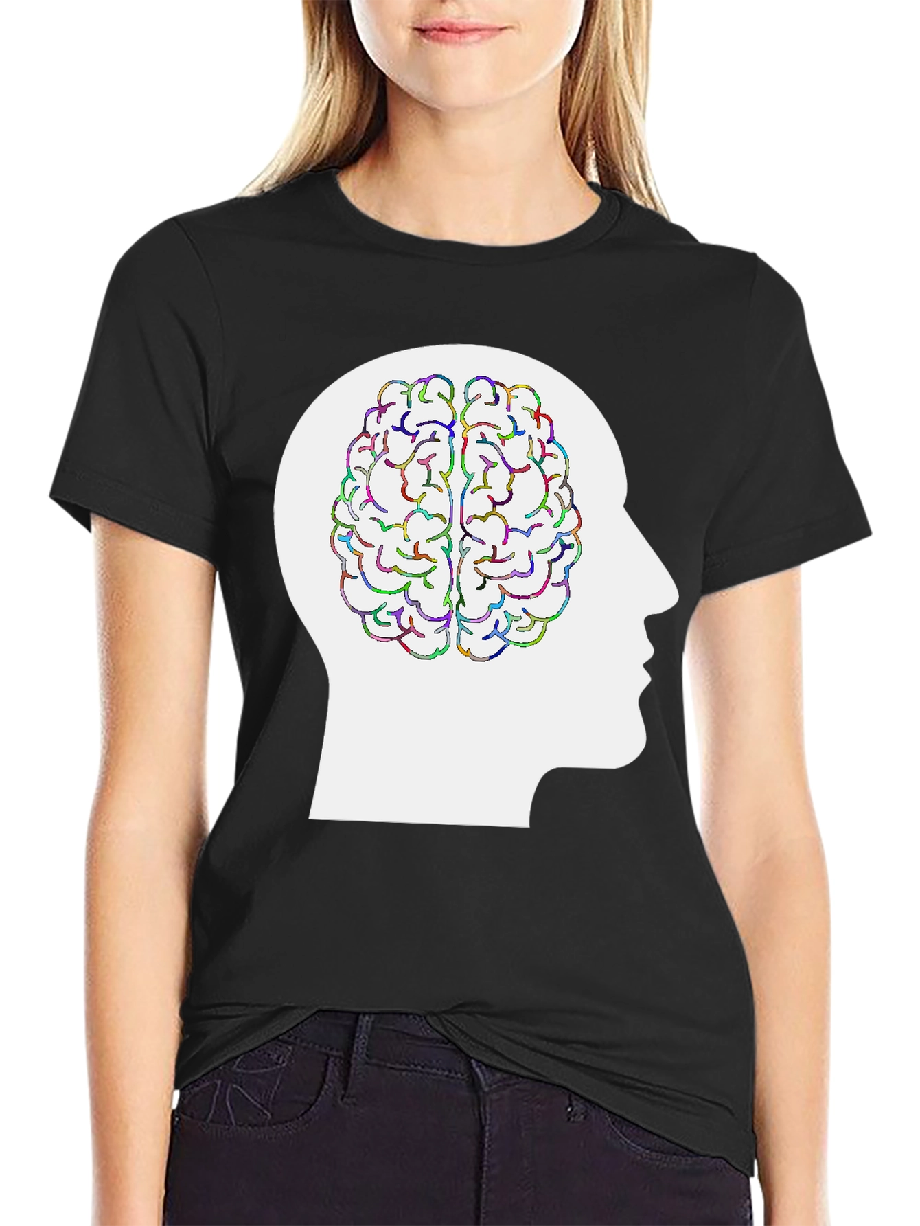 Brainy Head Tee - Creative Mind T-Shirt