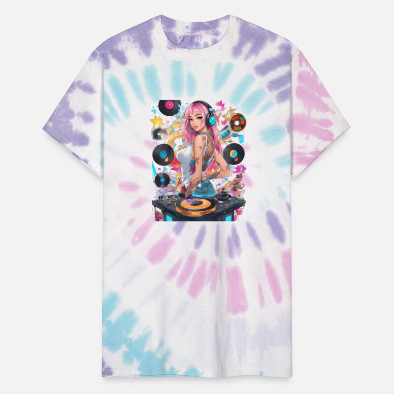 Djing TechnoRave Revolution Girl