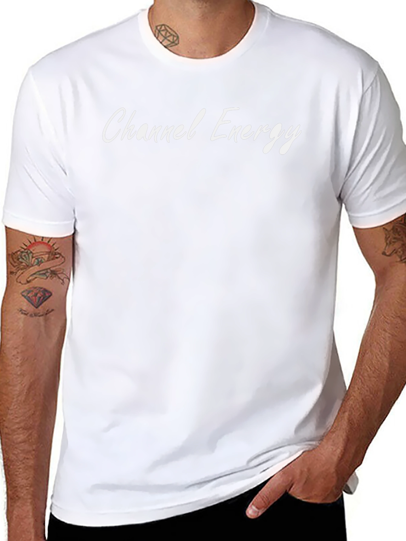 Channel Energy Black T-Shirt