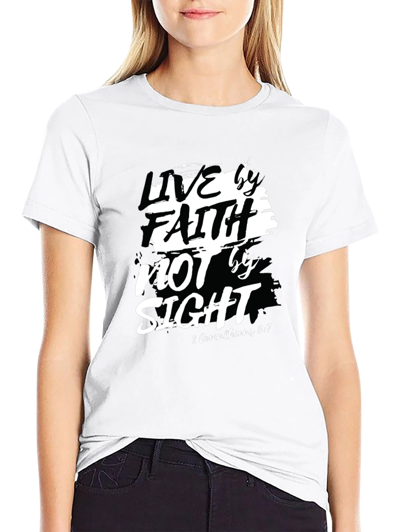 Faith Over Sight T-Shirt - Christian Apparel