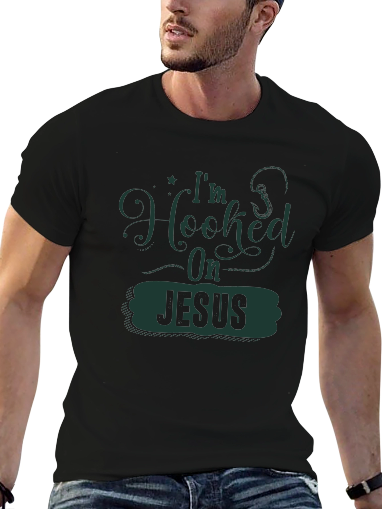 Im Hooked On Jesus T-Shirt