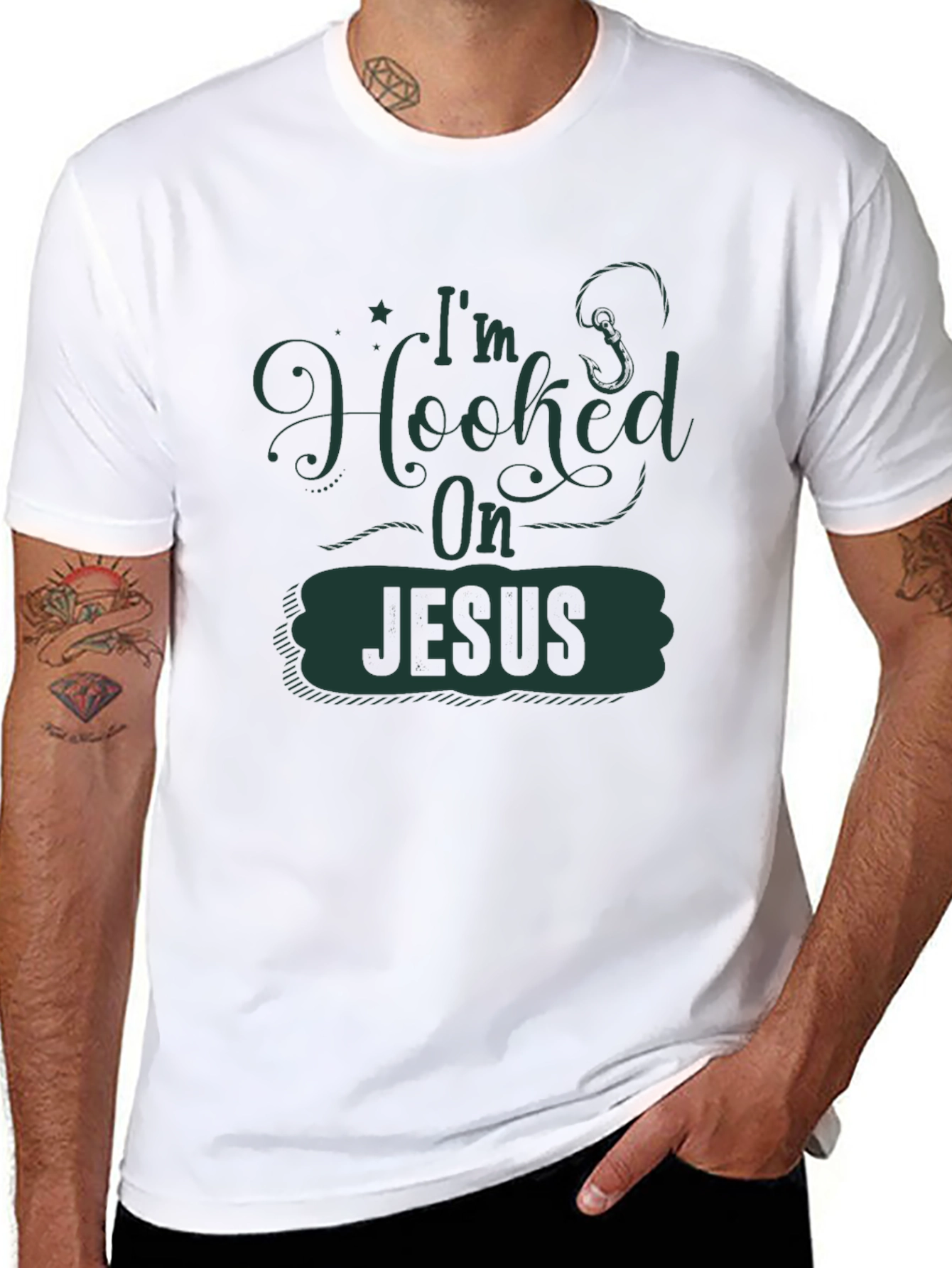 Im Hooked On Jesus T-Shirt