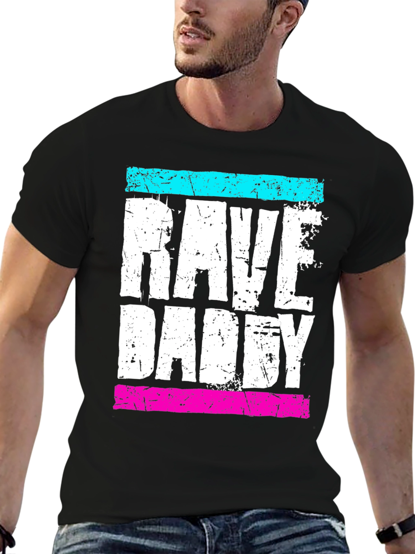 Rave Daddy Graphic Tee - EDM Festival Apparel
