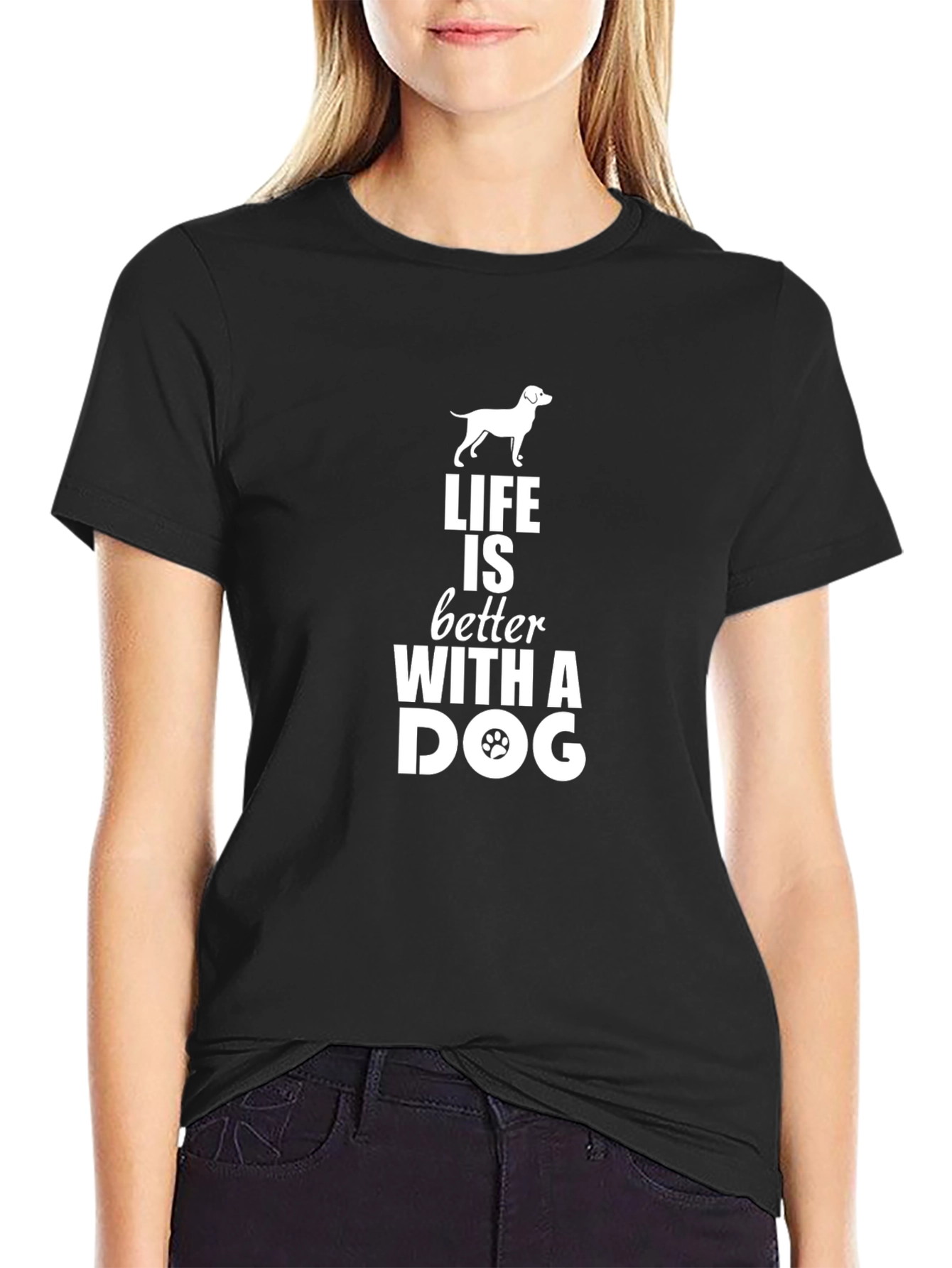 Life is Better with a Dog Graphic Tee