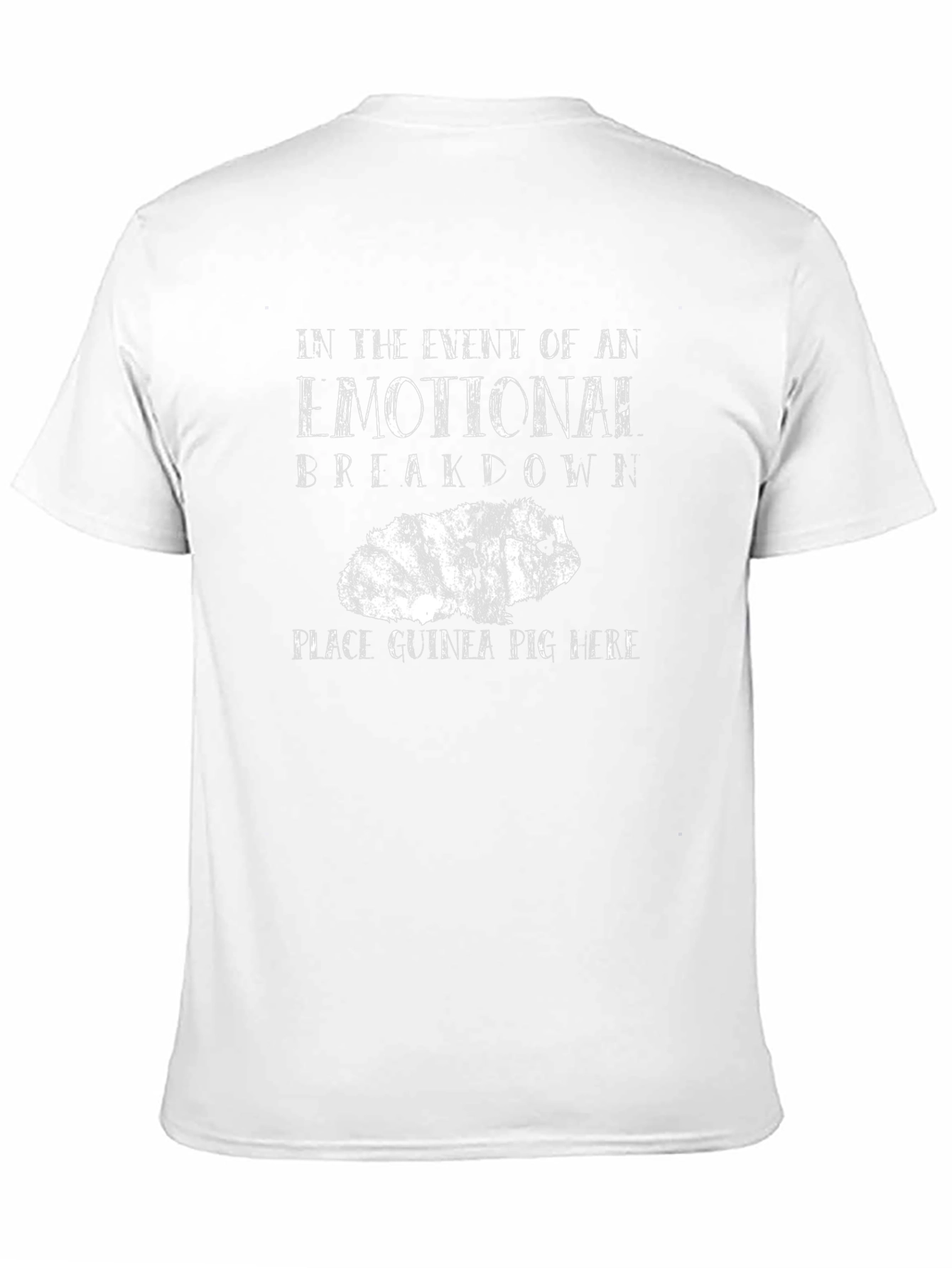 Emotional Breakdown Guinea Pig T-Shirt