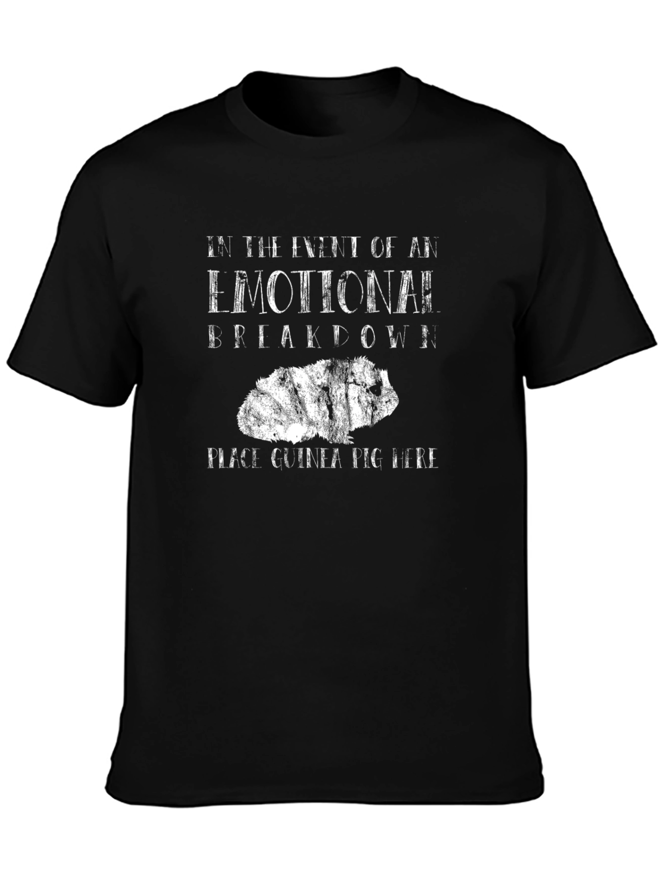Emotional Breakdown Guinea Pig T-Shirt