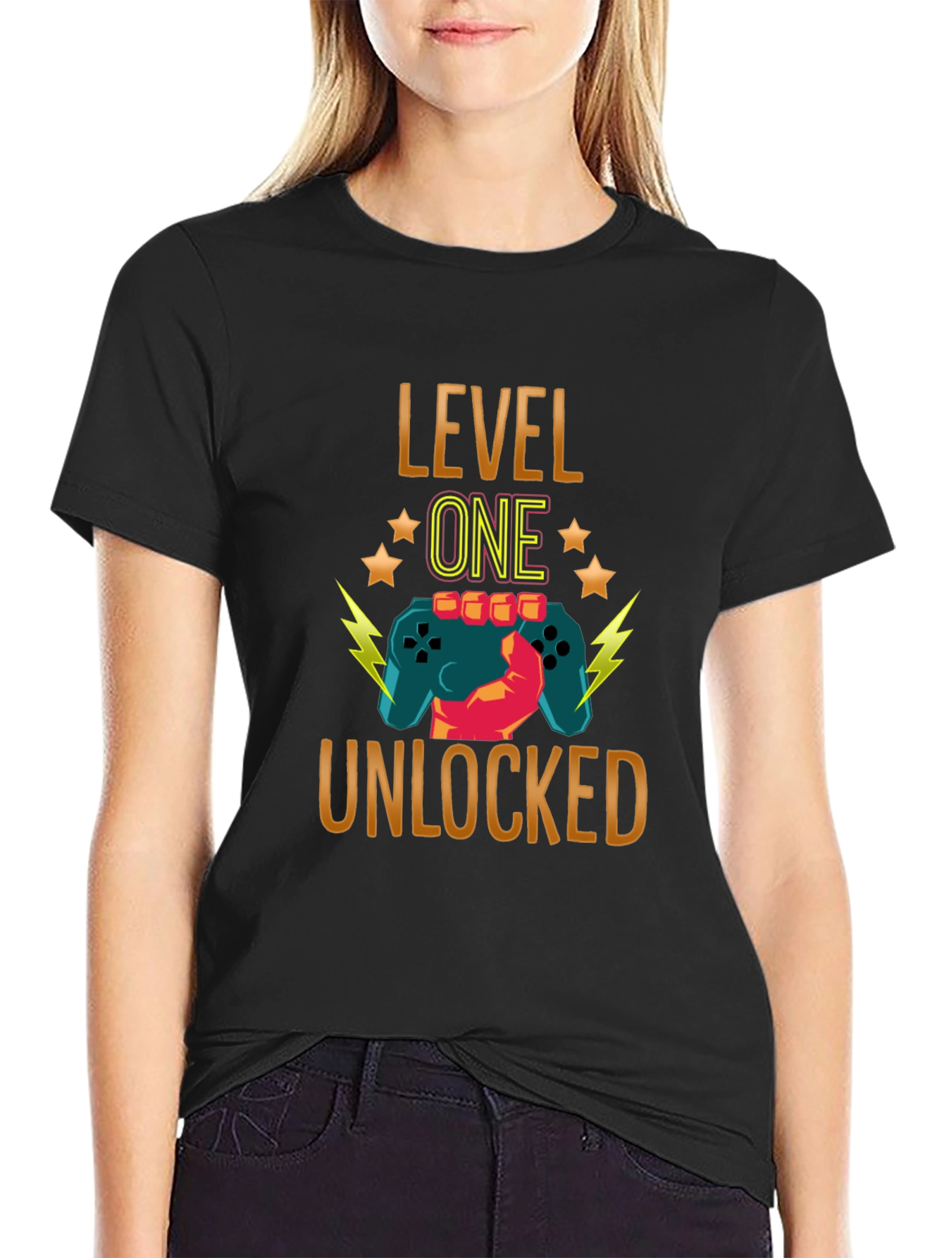 Level One Unlocked Gamer T-Shirt