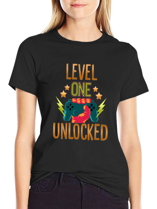 Level One Unlocked Gamer T-Shirt