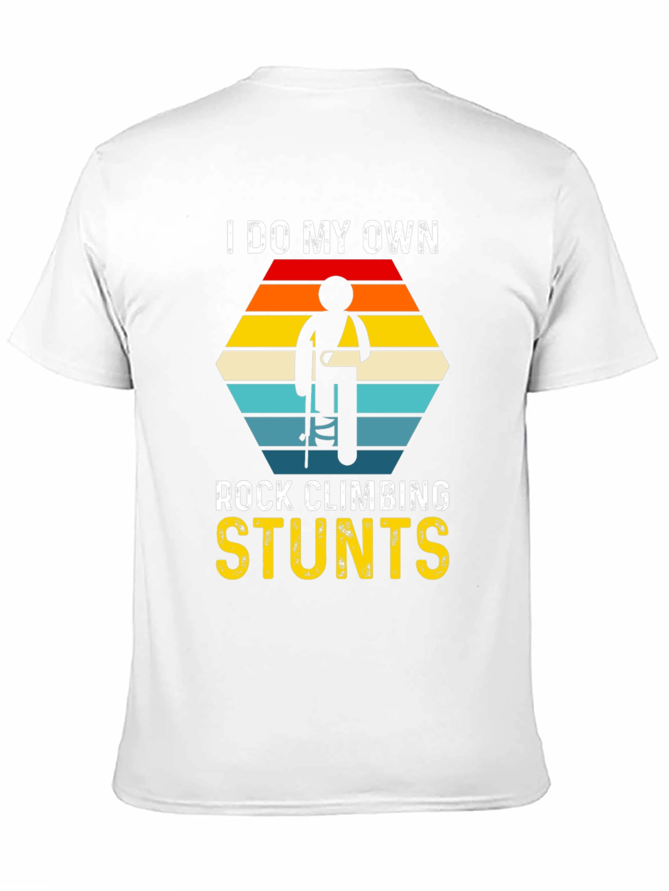 Rock Climbing Stunts Graphic T-Shirt