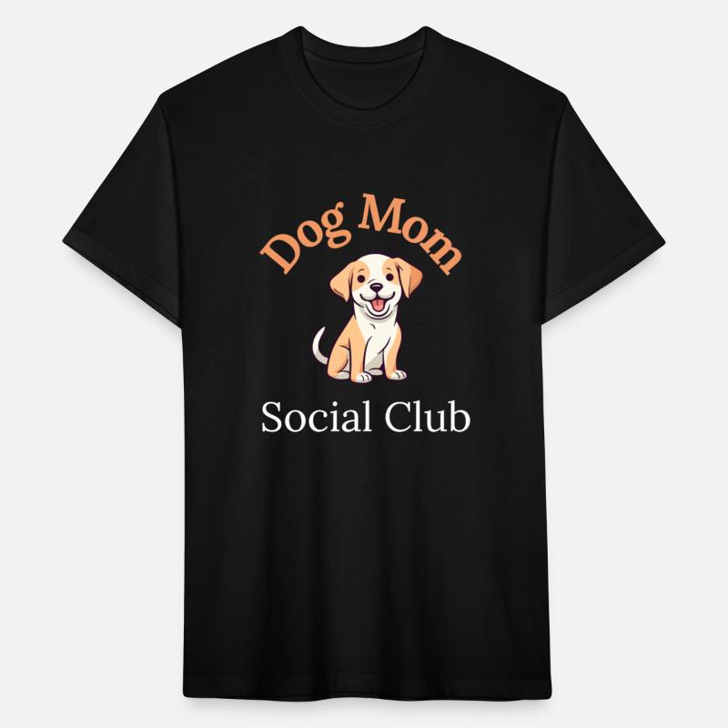 Dog Mom Social Club Shirt | Happy Dog Mom Day, Fun