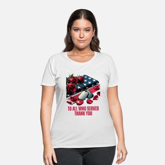 Dog Tags Coins Flag Roses Veterans Day ver_2