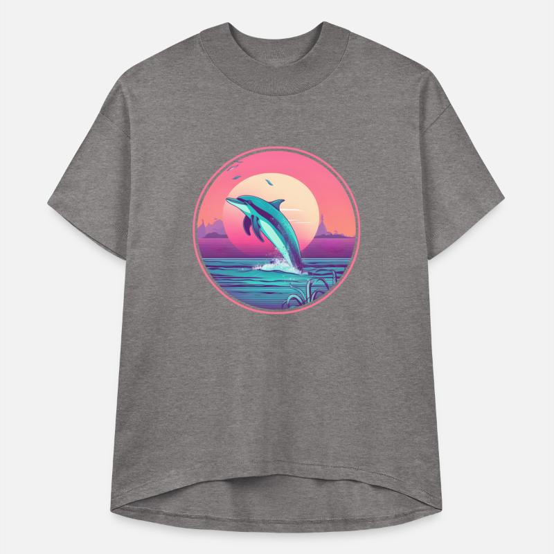 Dolphin Lovers Retro Style