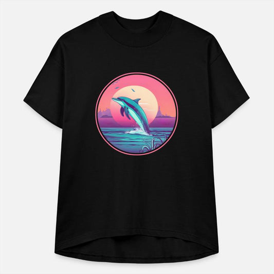 Dolphin Lovers Retro Style