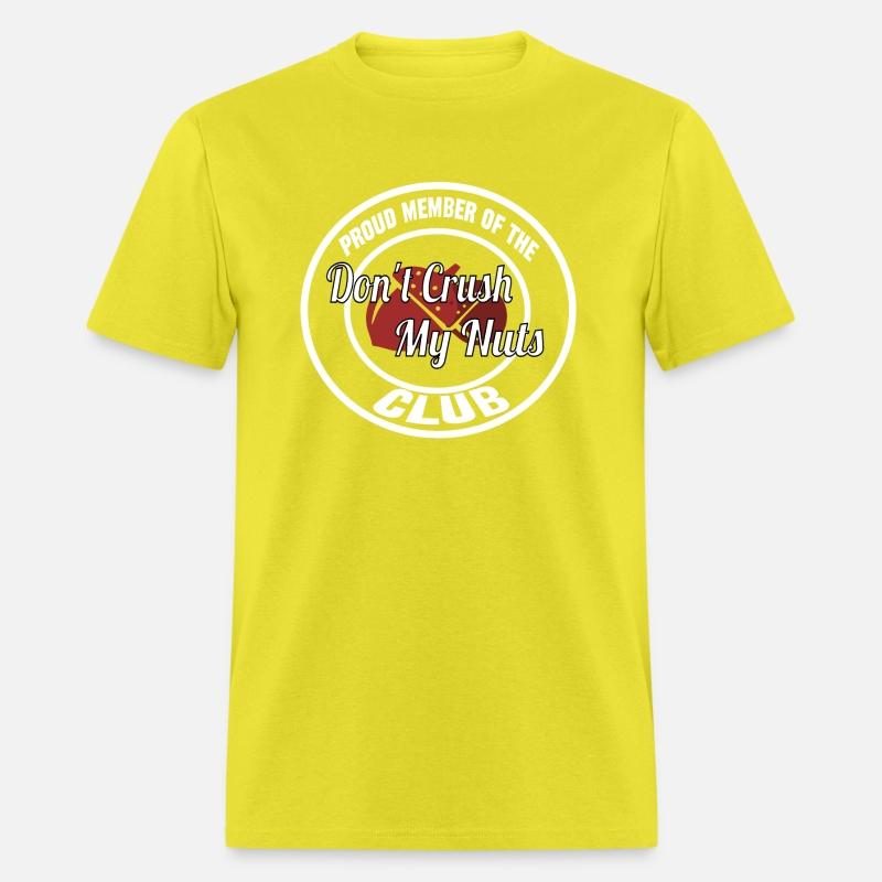 Don't Crush My Nuts Funny Joke Illustration