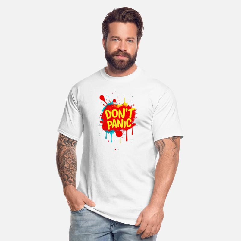 Don't Panic! Funny Saying Quote Statement