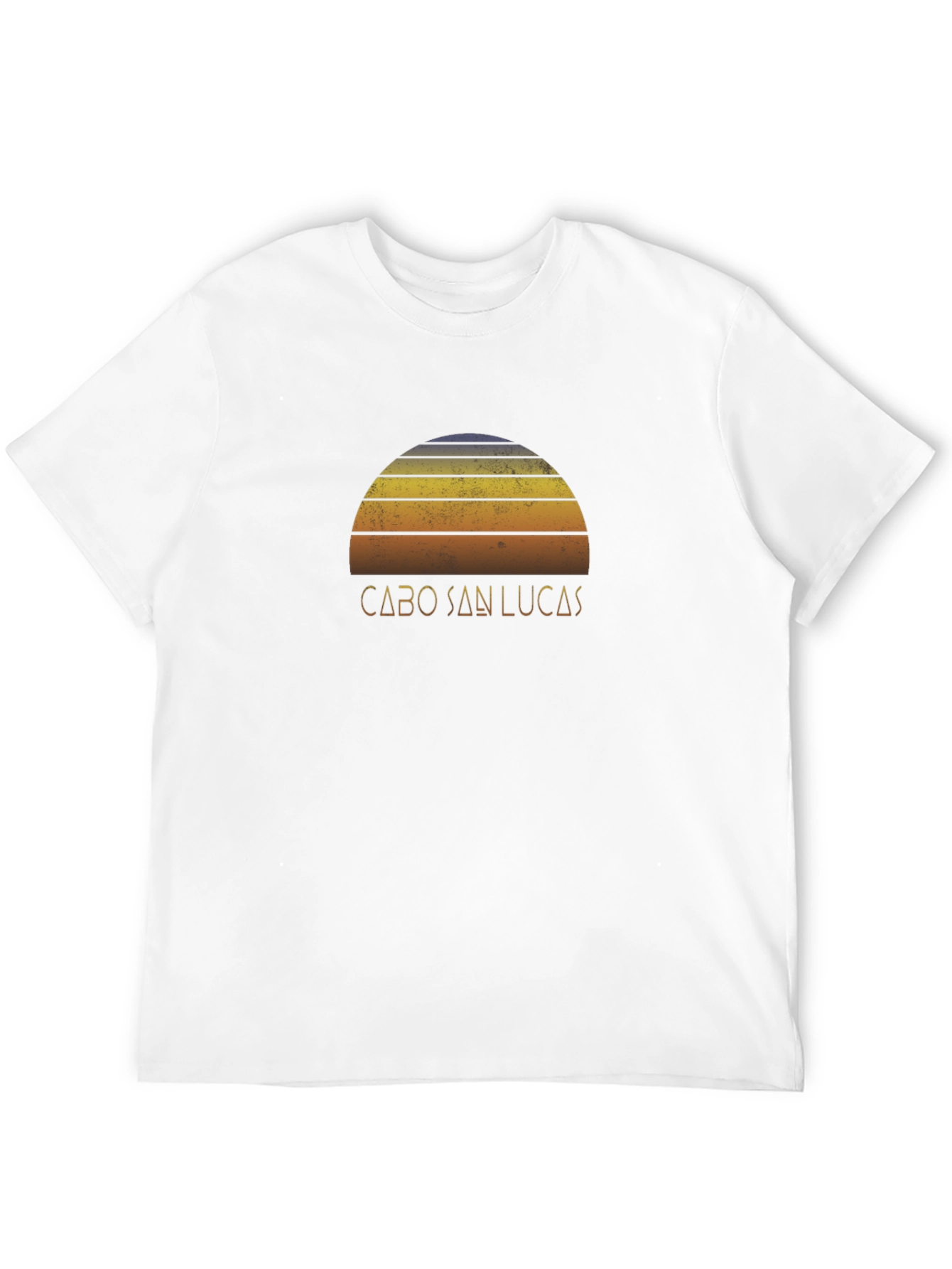 Cabo San Lucas Sunset Graphic Tee - Retro Style