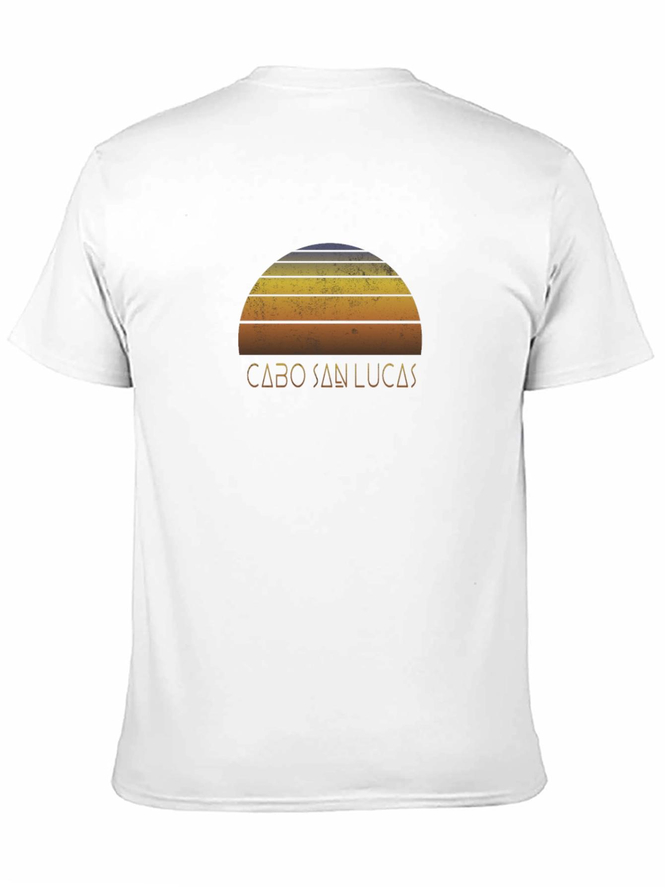 Cabo San Lucas Sunset Graphic Tee - Retro Style
