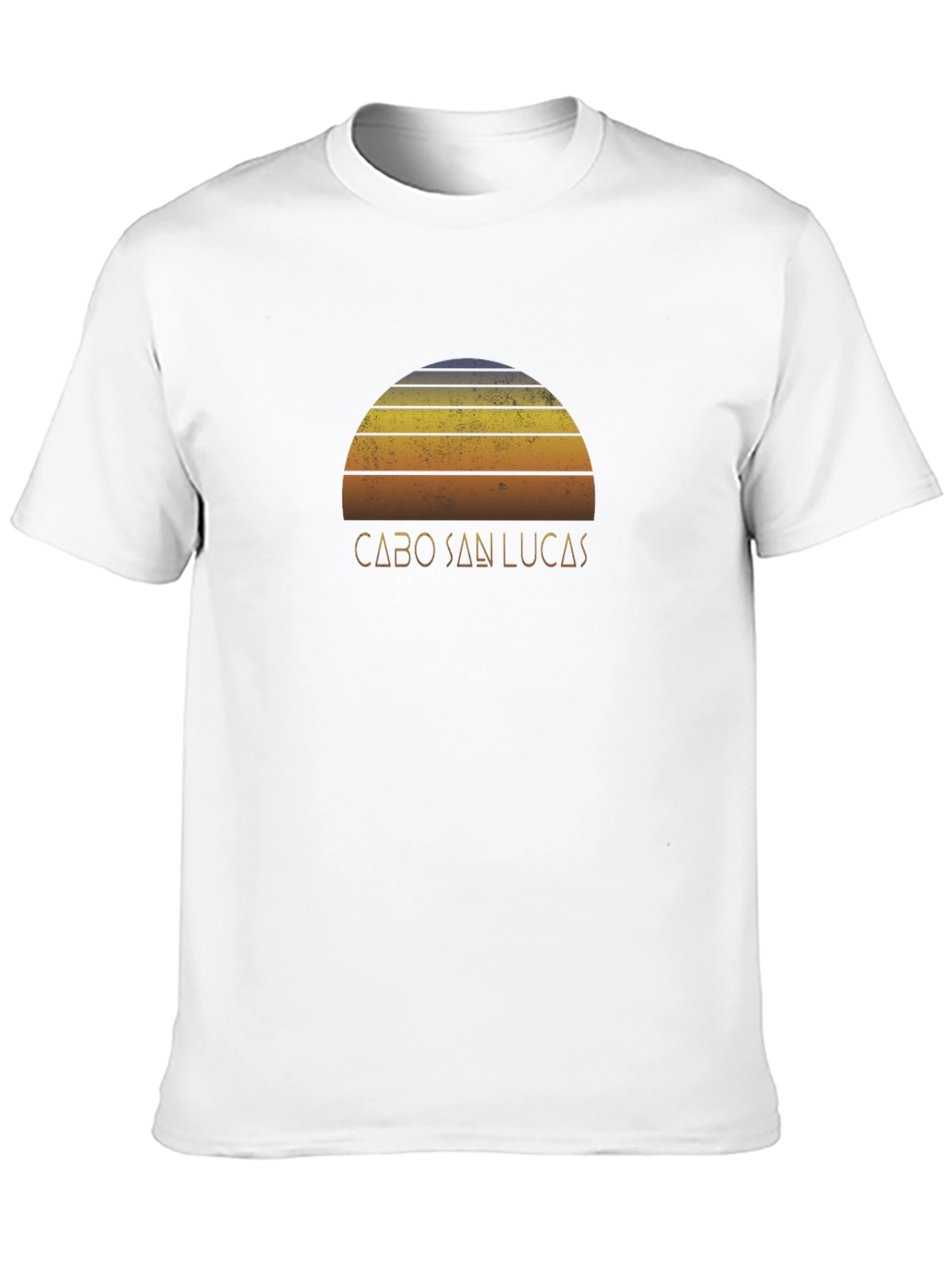 Cabo San Lucas Sunset Graphic Tee - Retro Style