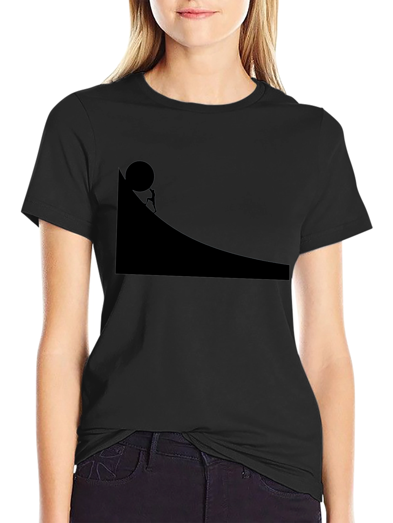 Sisyphus T-Shirt - Classic Myth Design
