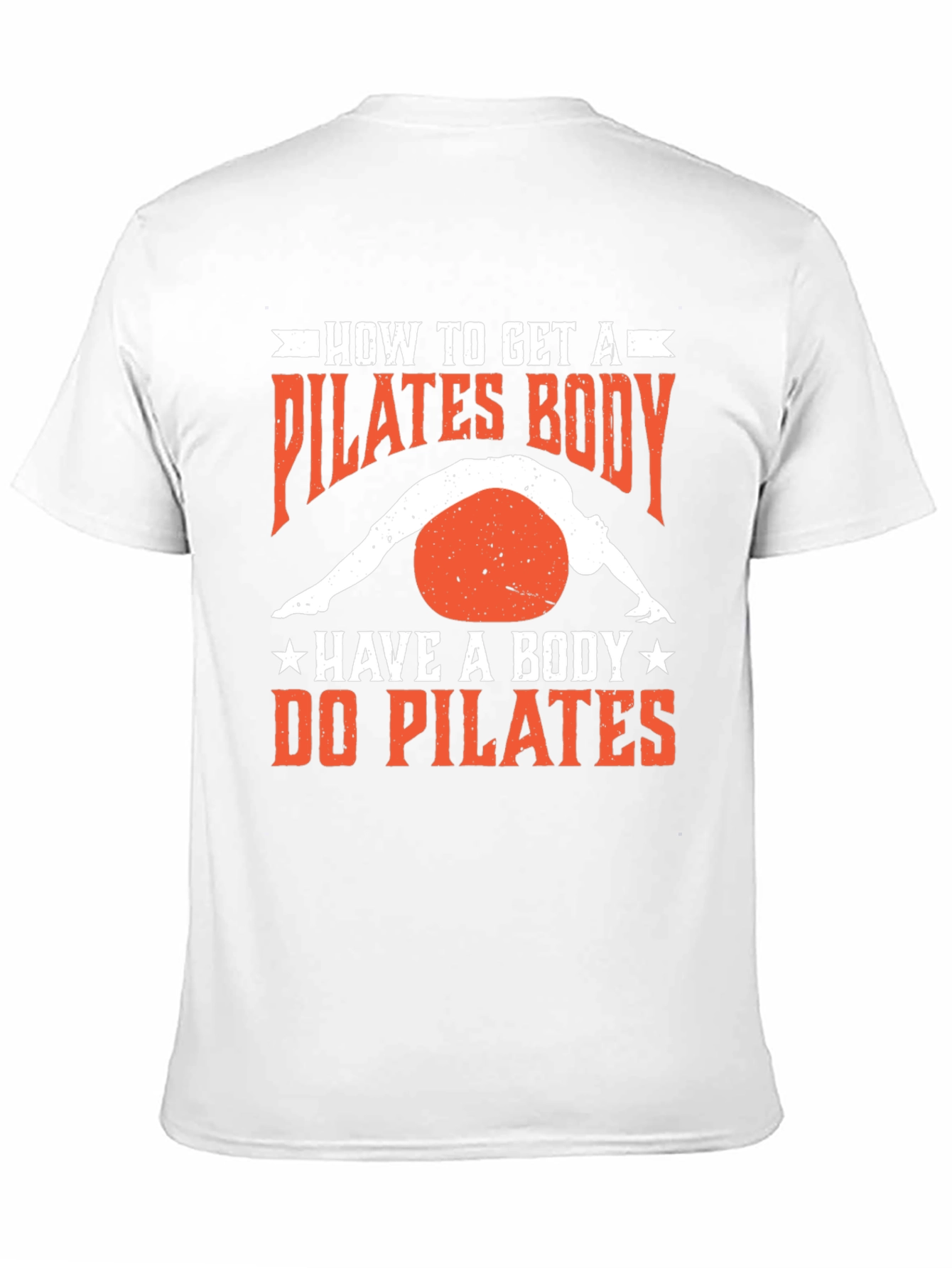 Pilates Body T-Shirt - Fitness Workout Tee